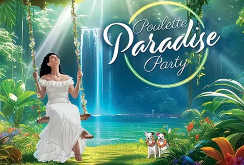 Delphine Ligavan organise une animation numérologie lors de la Poulette Party Paradise